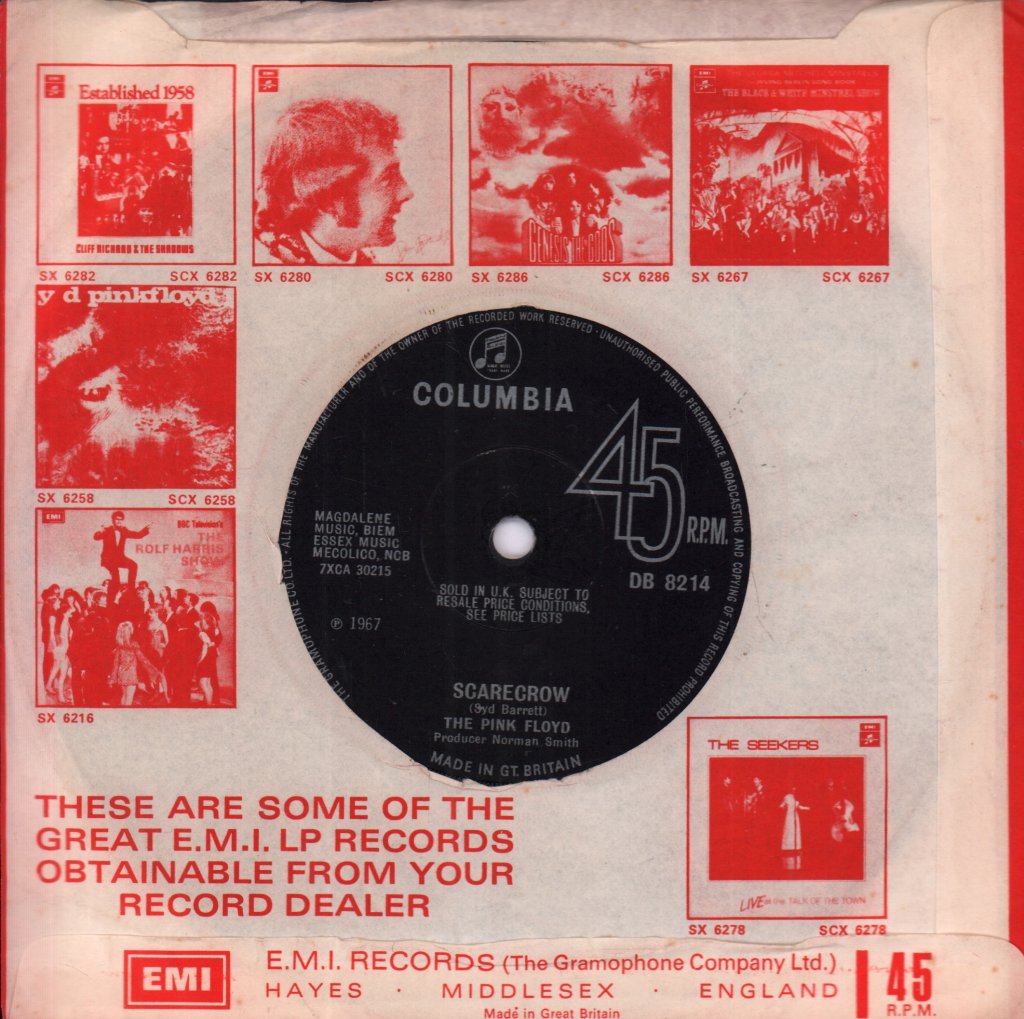 Pink Floyd - See Emily Play - 7 Inch