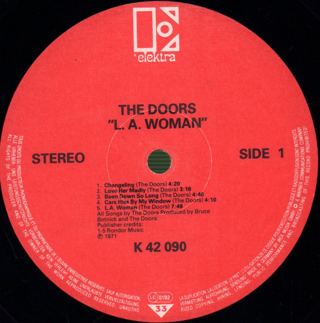 Doors - L.A. Woman - Lp