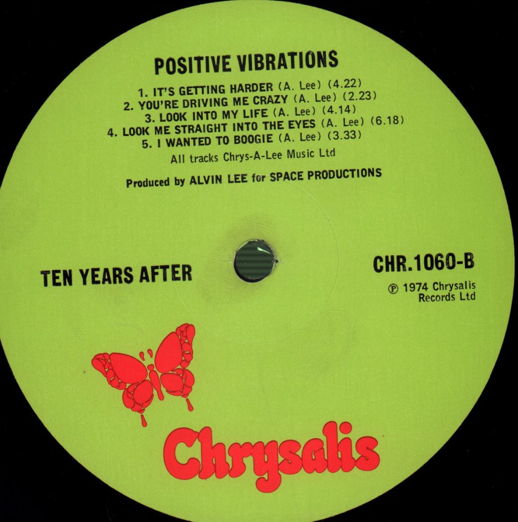 Ten Years After - Positive Vibrations - Lp
