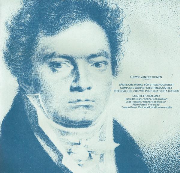 Ludwig Van Beethoven - Complete Works For String Quartet - Lp Set