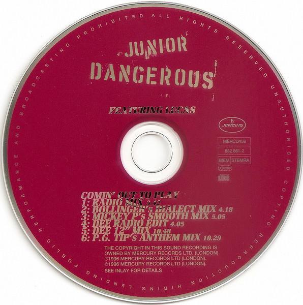 Junior Dangerous featuring lucas - Comin' Out To Play - Cd