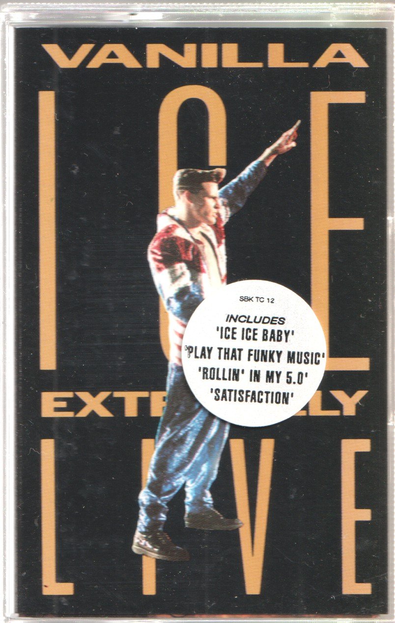 Vanilla Ice - Extremely Live - Cassette