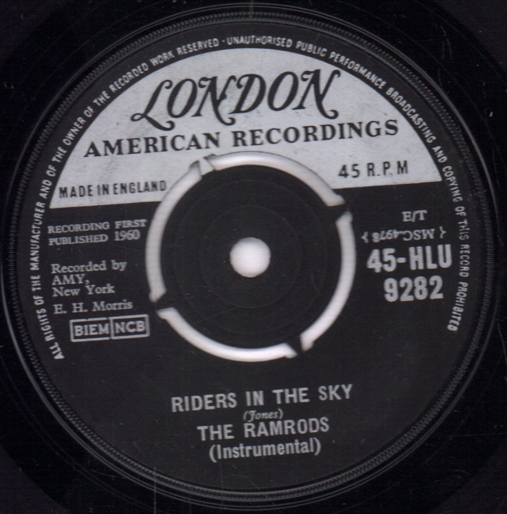 Ramrods - Riders In The Sky - 7 Inch