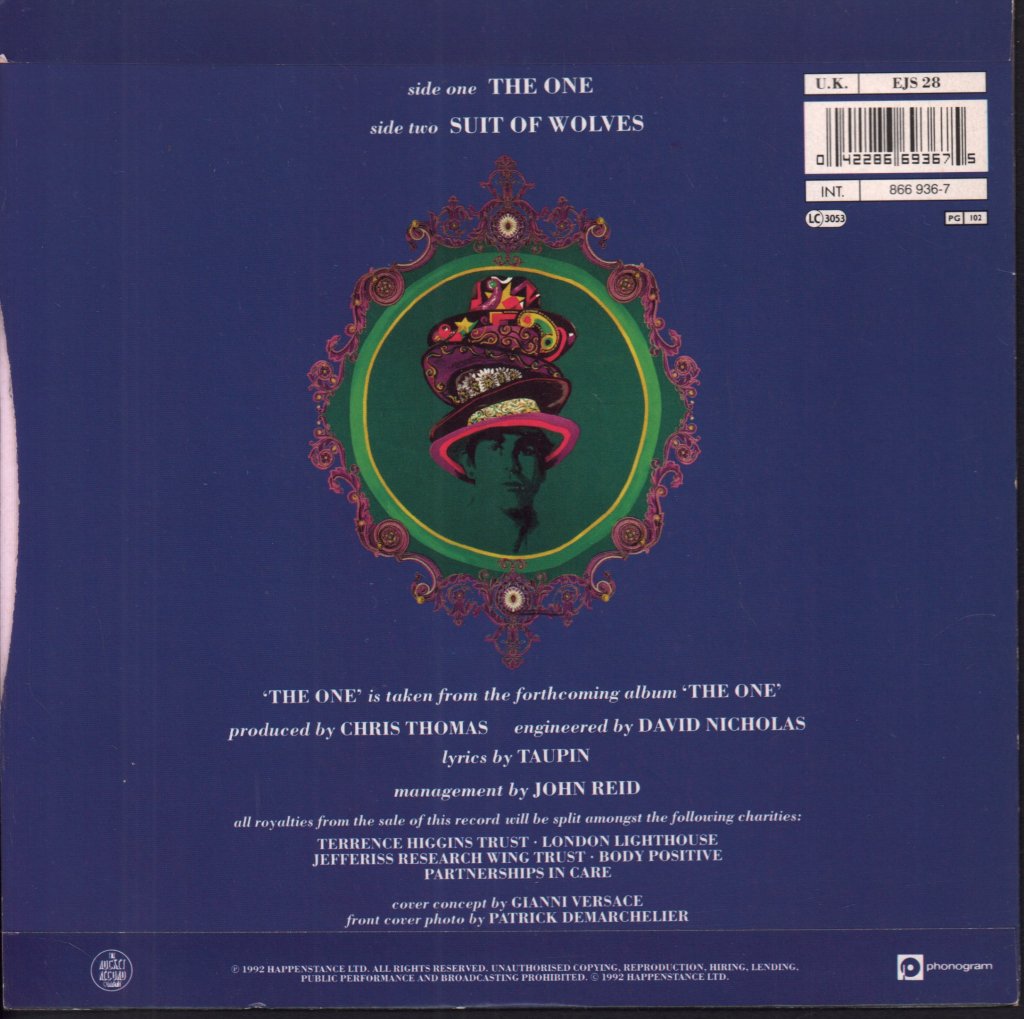Elton John - One - 7 Inch