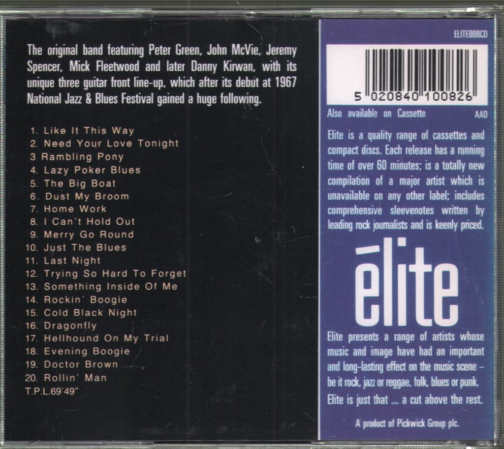 Fleetwood Mac - Like It This Way - Cd