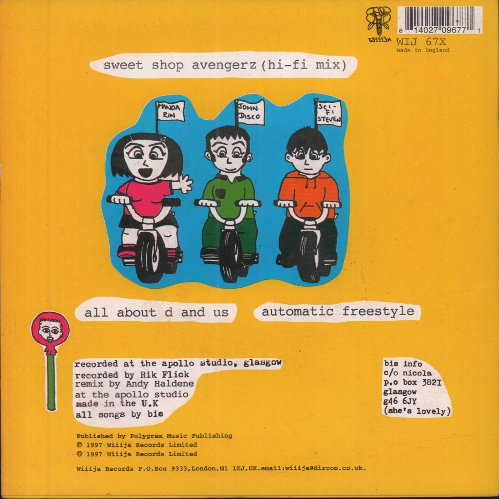 Bis - Sweet Shop Avengerz - 7 Inch
