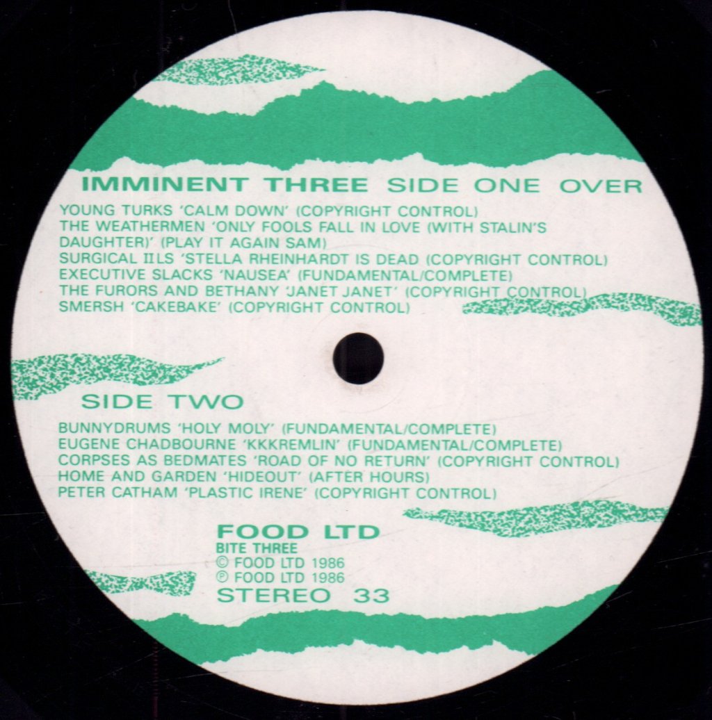 Various Artists - Imminent Three - Lp