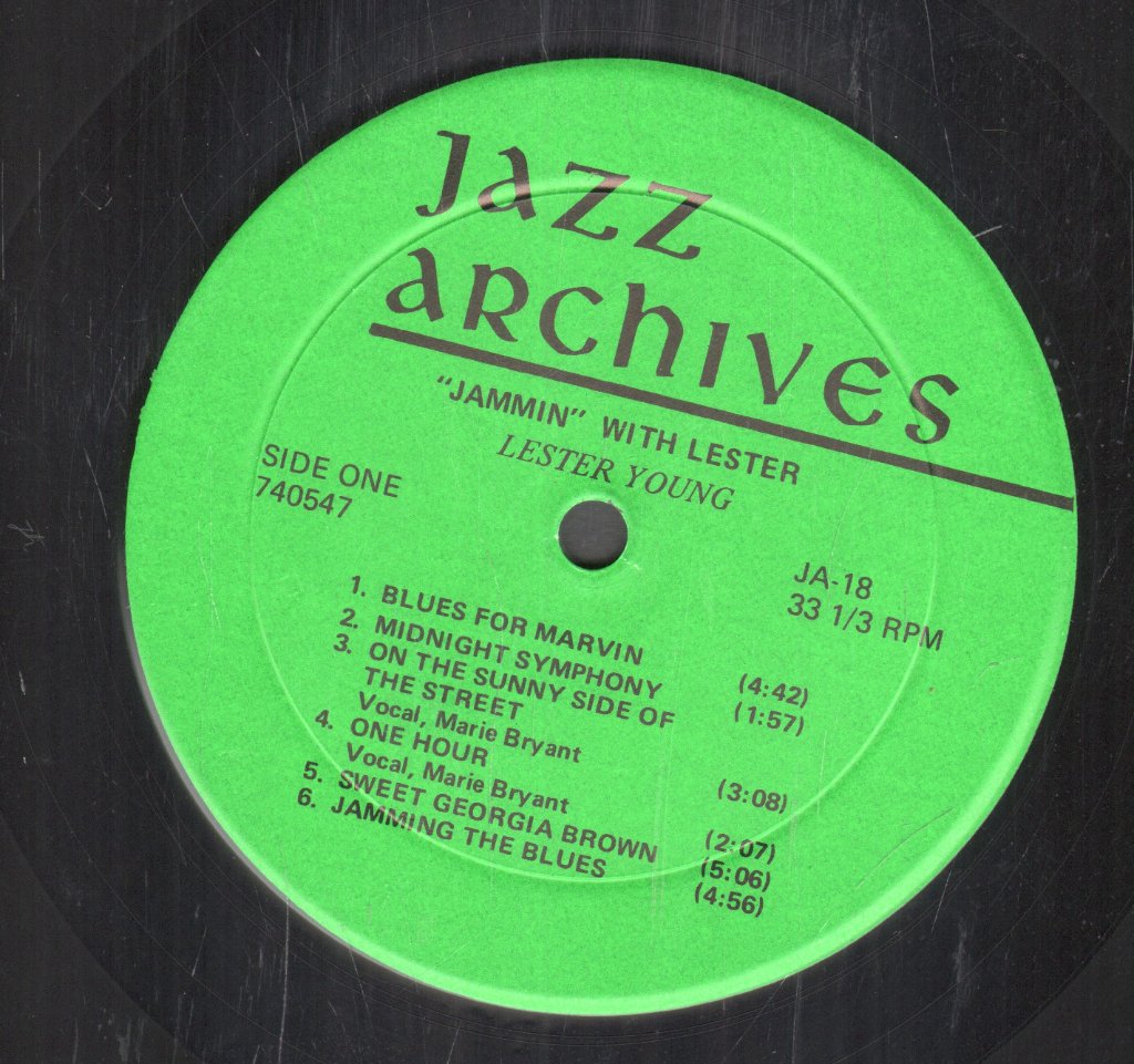 Lester Young - Jammin With Lester - Lp