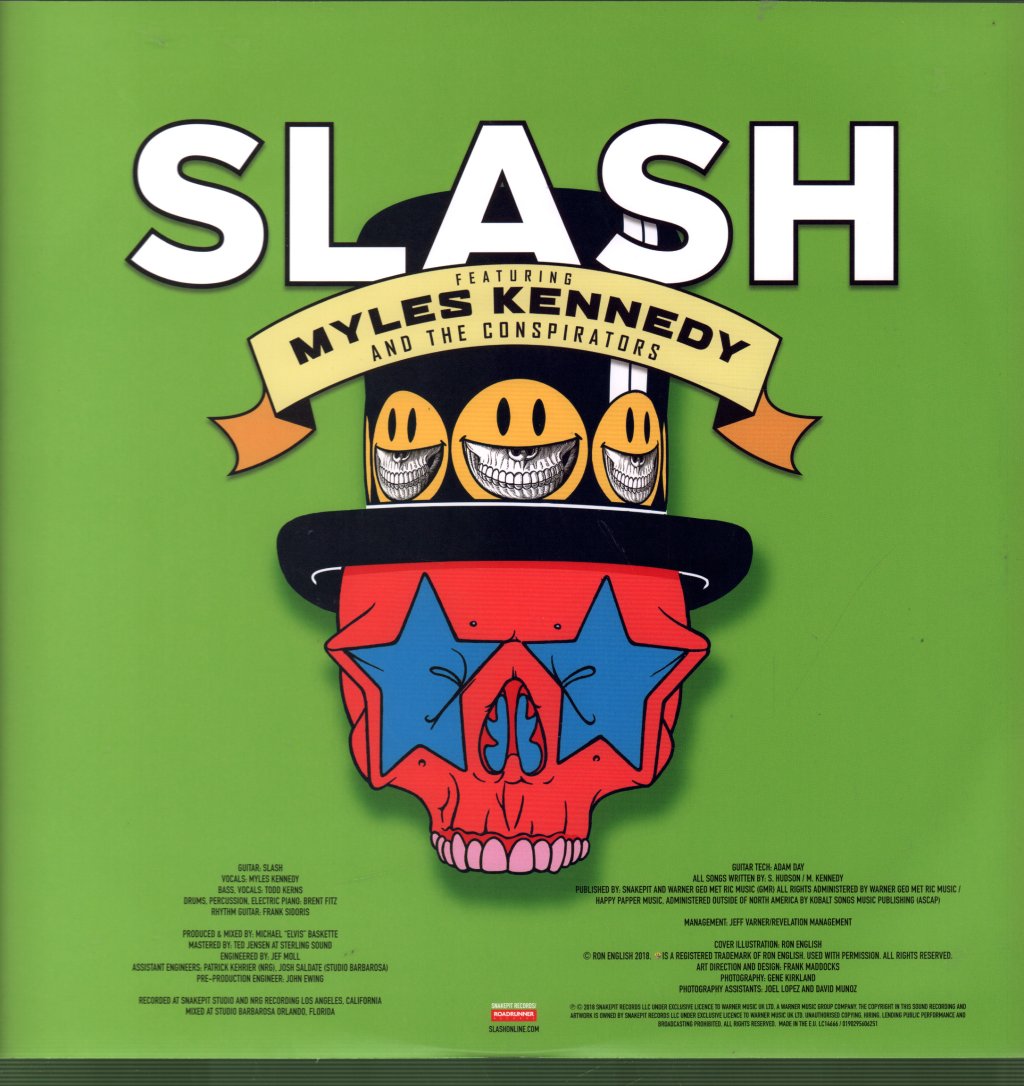 Slash Featuring Myles Kennedy And The Conspirators - Living The Dream - Double Lp