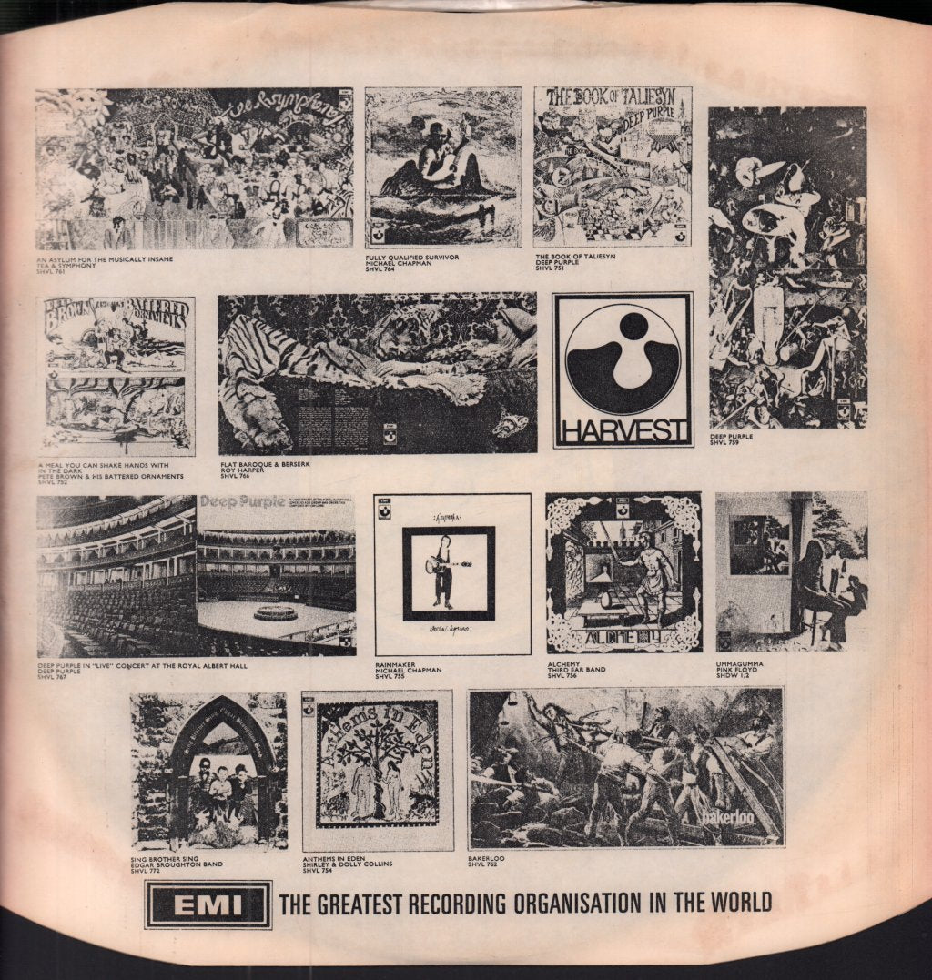 Pink Floyd - Obscured By Clouds - Lp