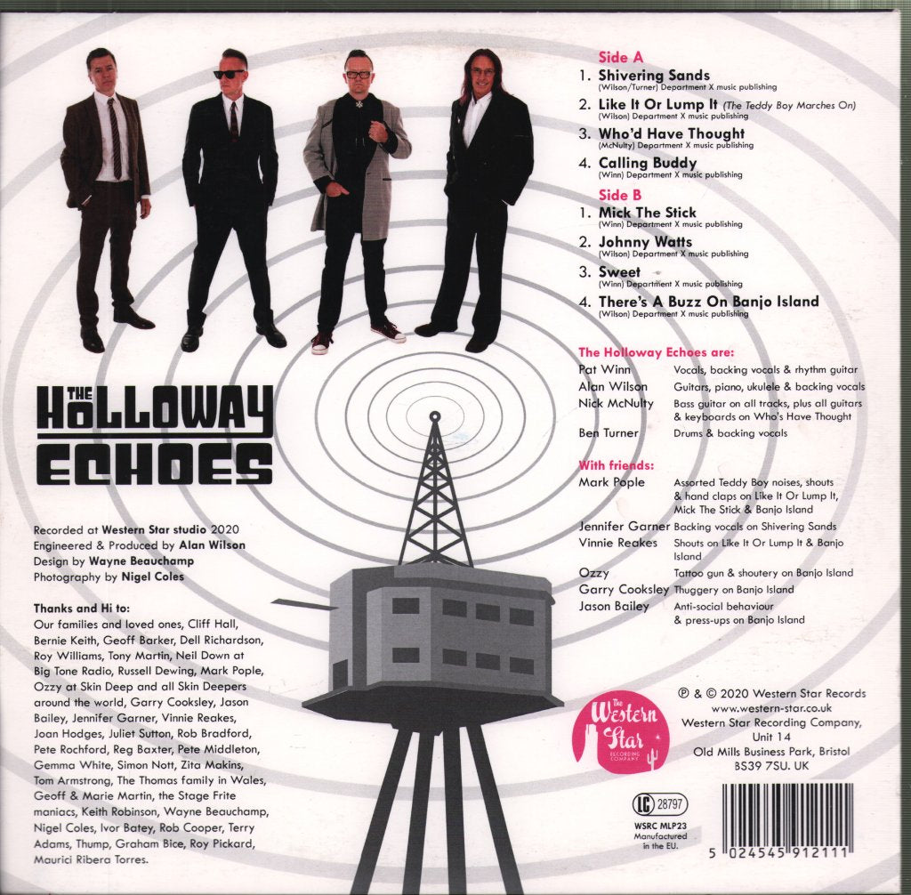 Holloway Echoes - Shivering Sands - 10 Inch