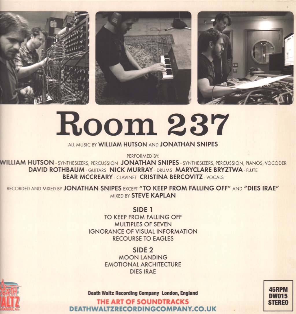 Jonathan Snipes And William Hudson - Room 237 - Lp