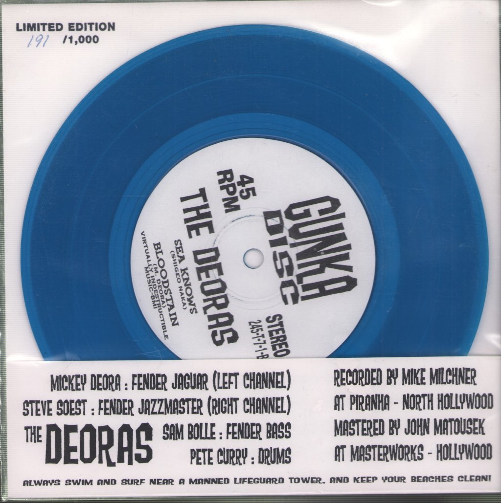 Deoras - Channel Nine - 7 Inch