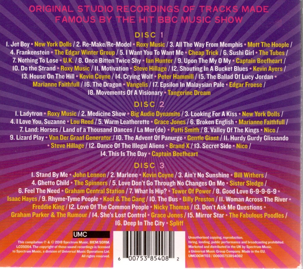 Various Artists - Old Grey Whistle Test: Jetboys And Ladytrons - Cd Box Set