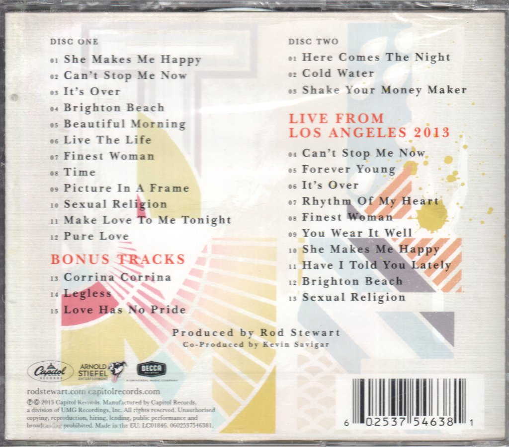 Rod Stewart - Time - Double Cd