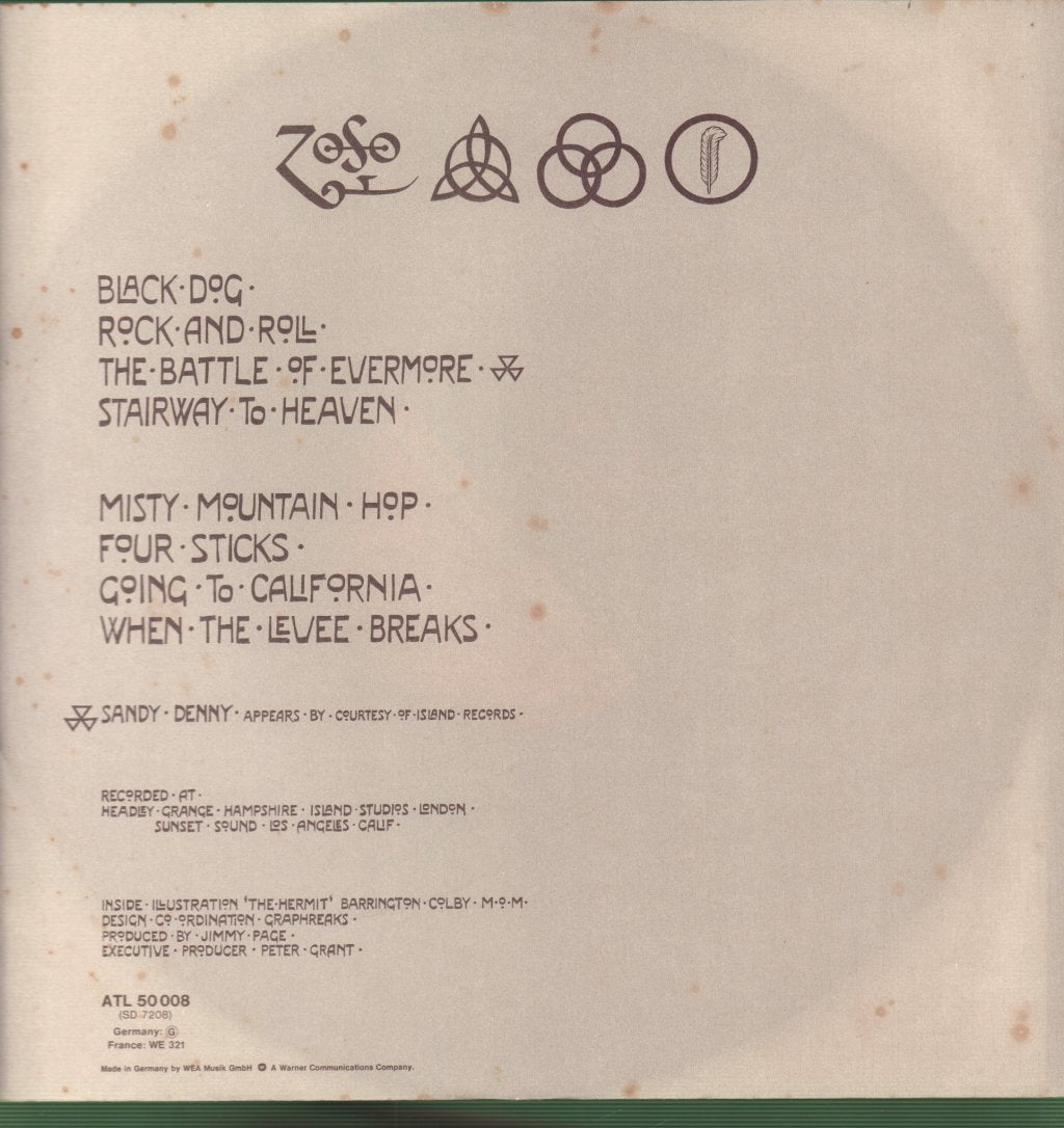 Led Zeppelin - Iv - Lp