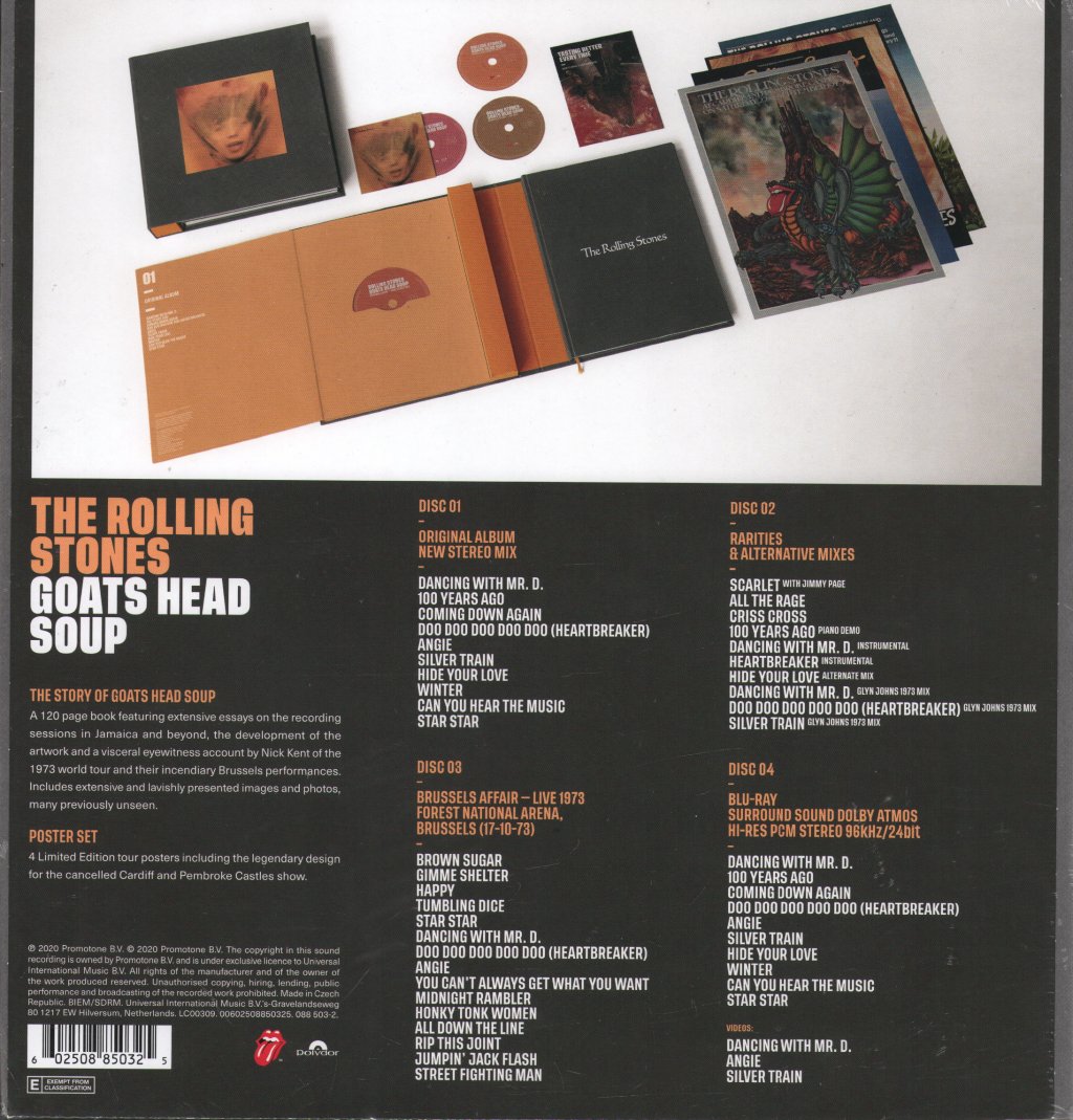 Rolling Stones - Goats Head Soup - Cd Box Set