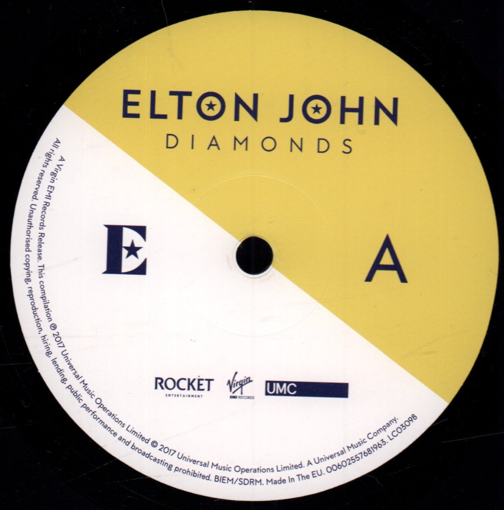 Elton John - Diamonds Ultimate Greatest Hits - Double Lp
