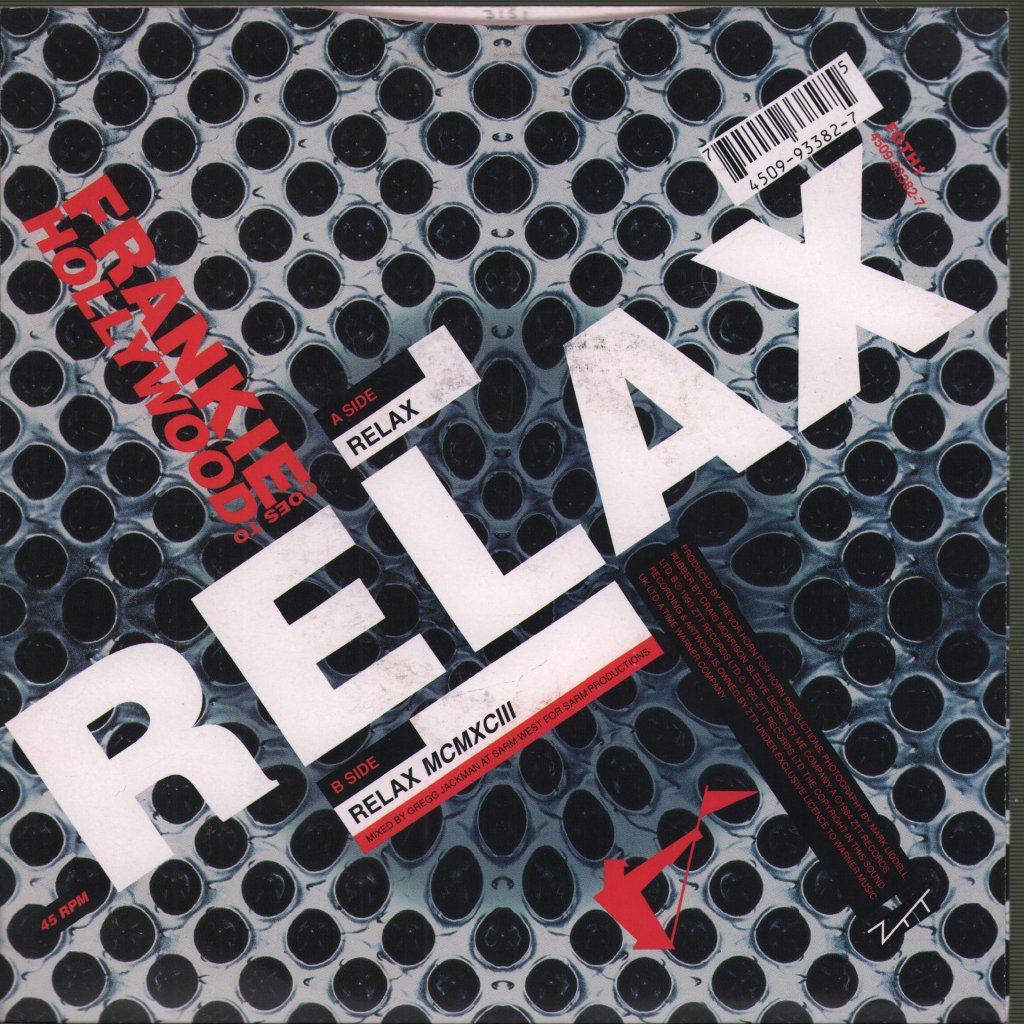 Frankie Goes To Hollywood - Relax - 7 Inch