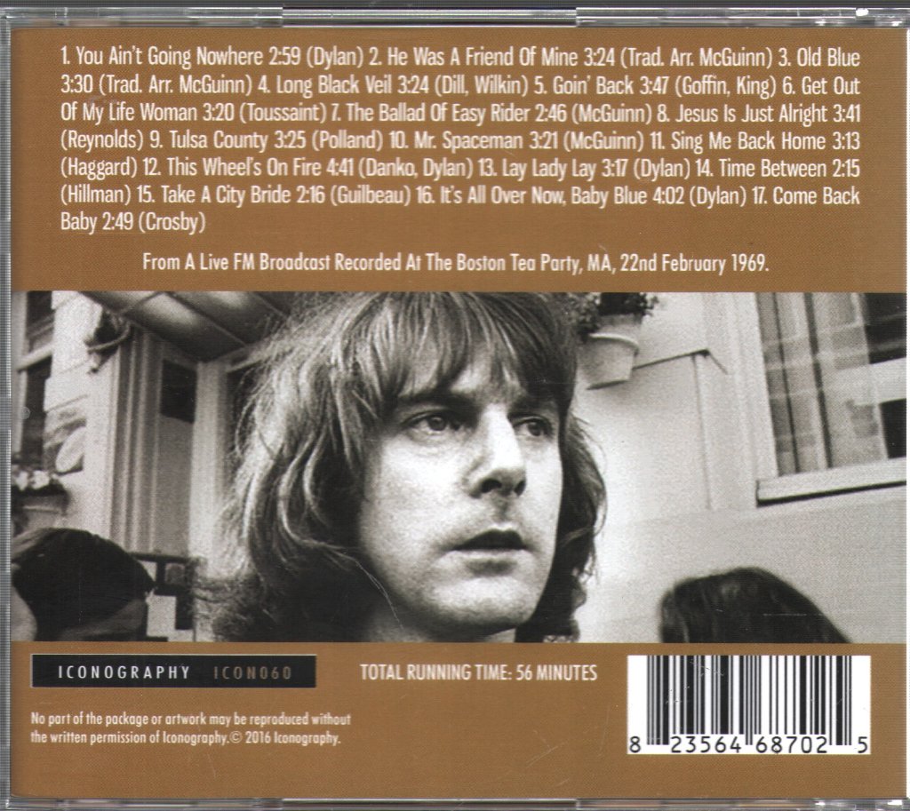 Byrds - Boston Tea Party - Cd