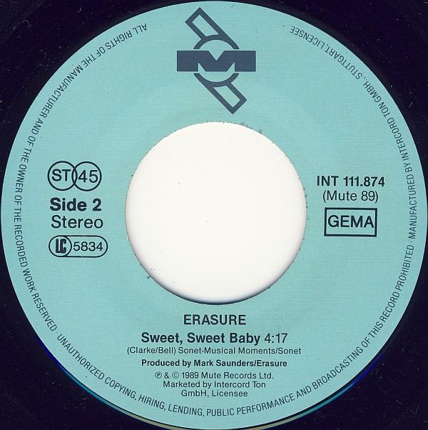 Erasure - Drama! - 7 Inch
