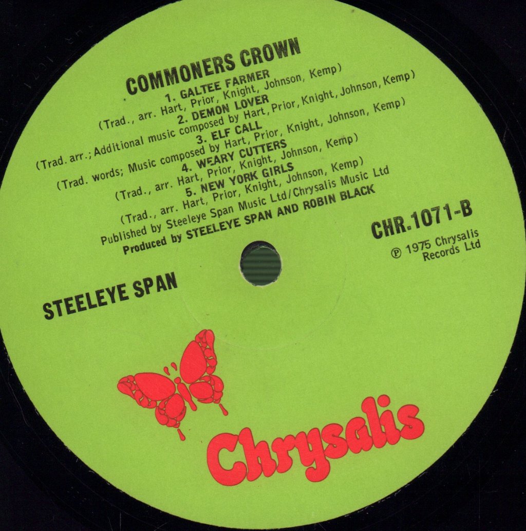 Steeleye Span - Commoners Crown - Lp