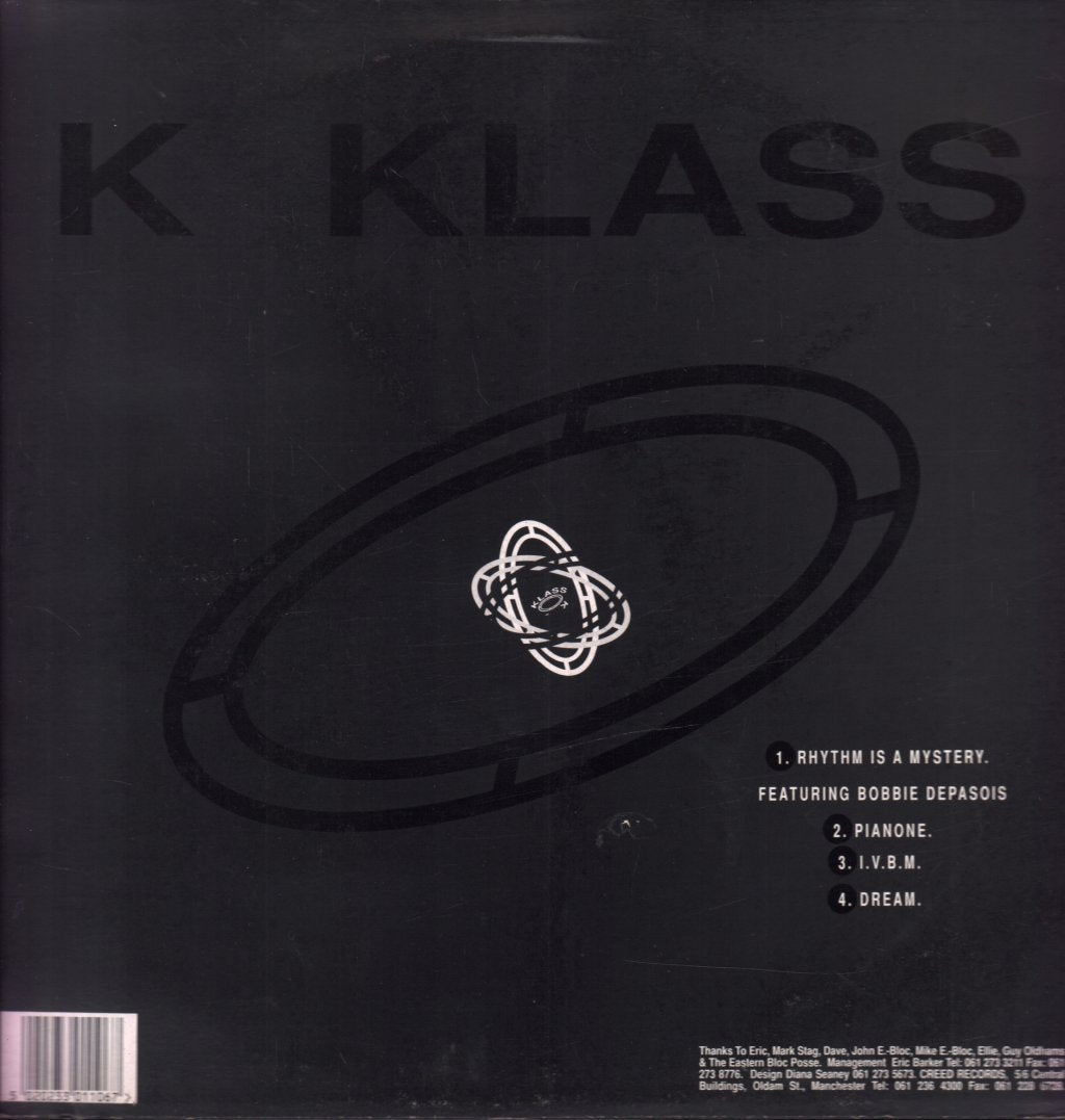 K-Klass - Rhythm Is A Mystery - 12 Inch