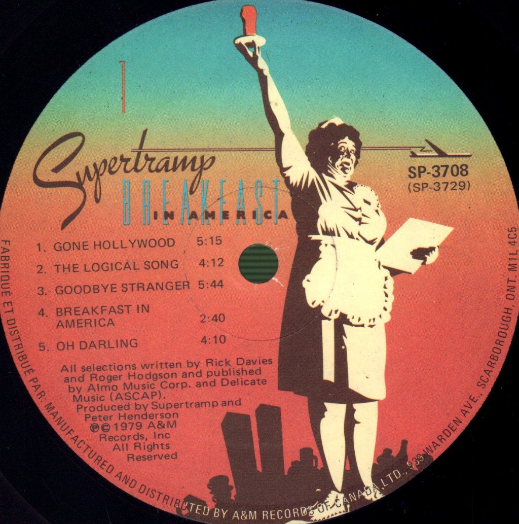Supertramp - Breakfast In America - Lp