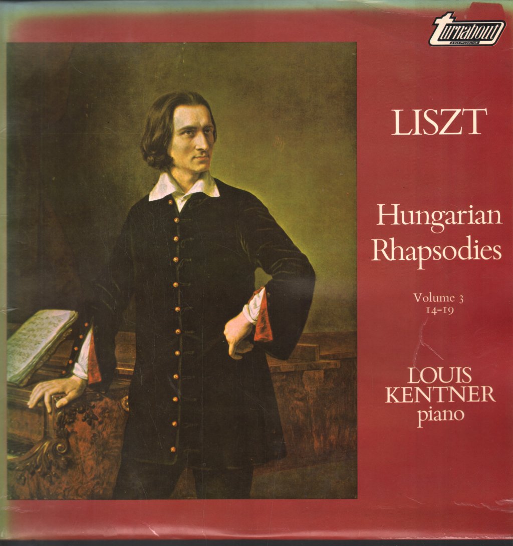 Louis Kentner - Liszt - Hungarian Rhapsodies Volume 3 (14-19) - Lp