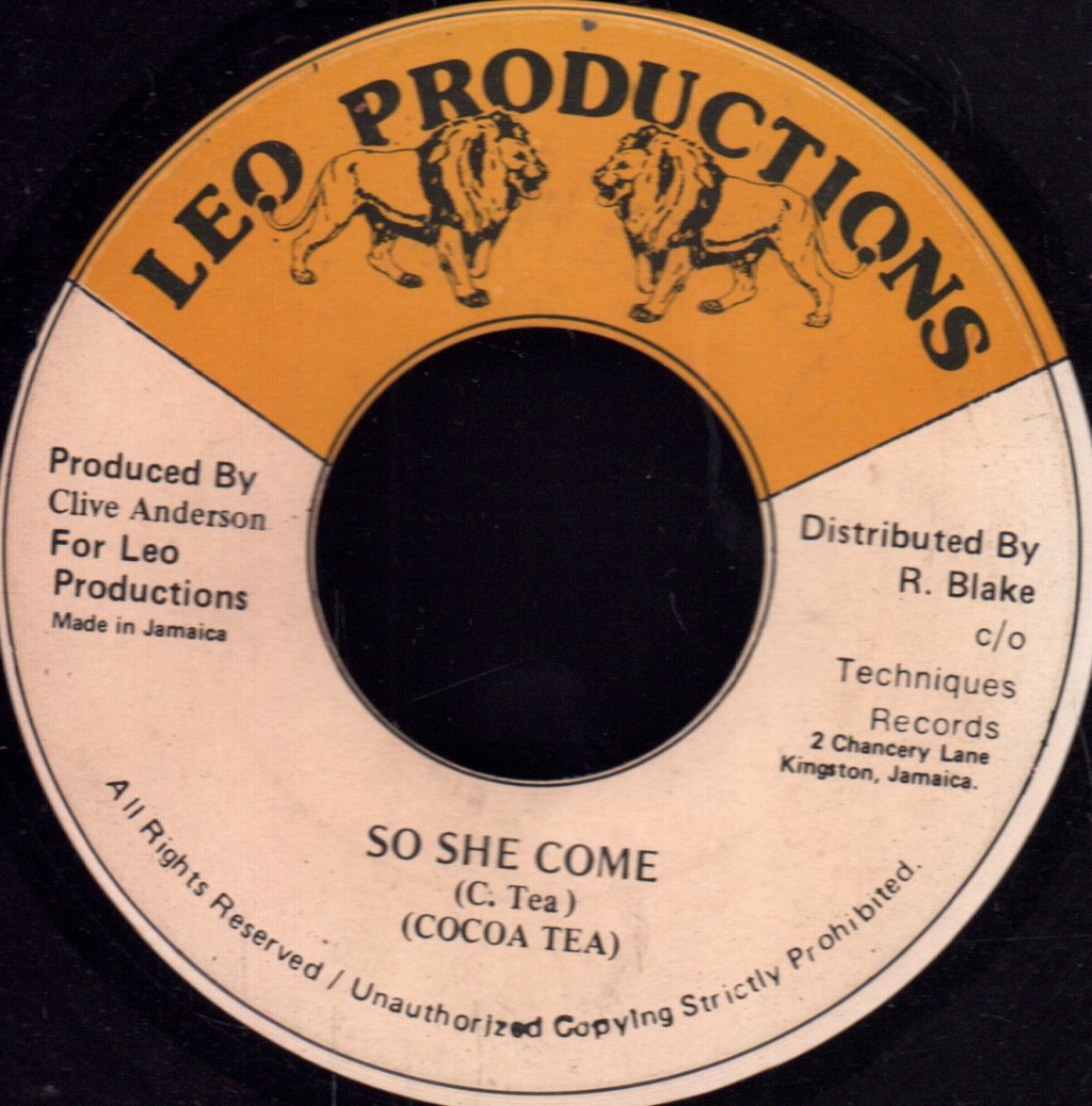 Cocoa Tea - So She Come - 7 Inch