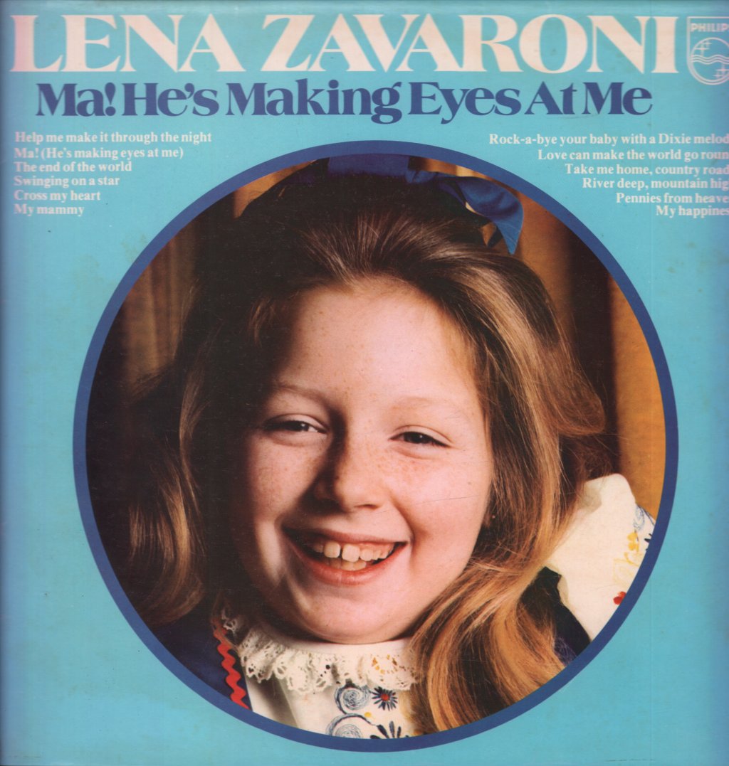 Lena Zavaroni - Ma! He's Making Eyes At Me - Lp