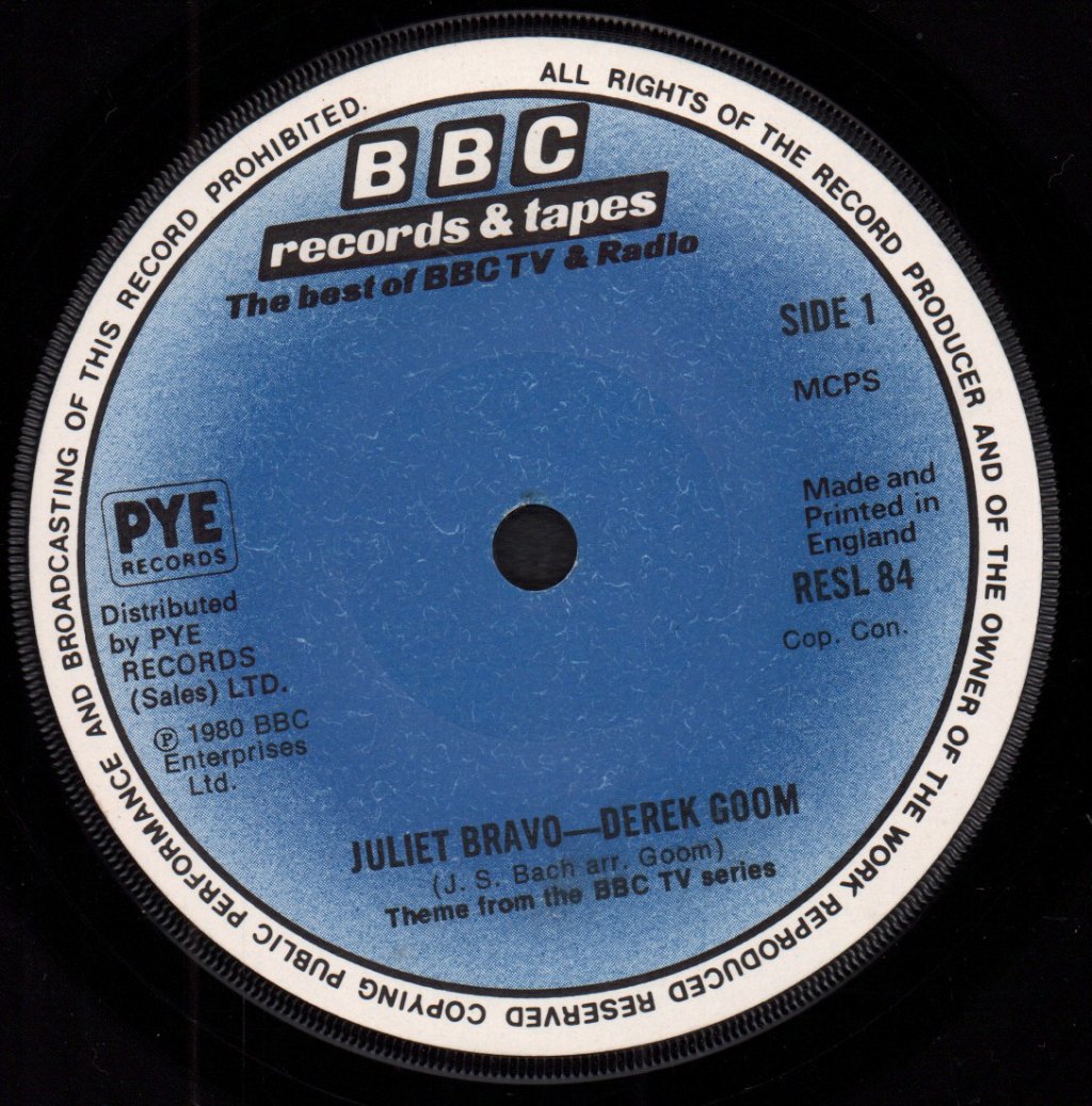 Derek Groom - Juliet Bravo - 7 Inch