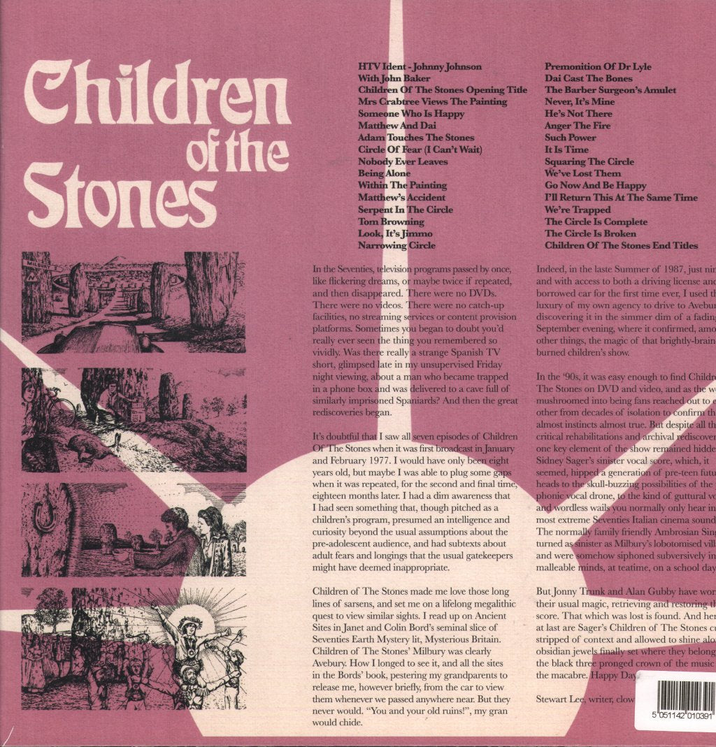 Sidney Sager / The Ambrosian Singers - Children Of The Stones - Lp
