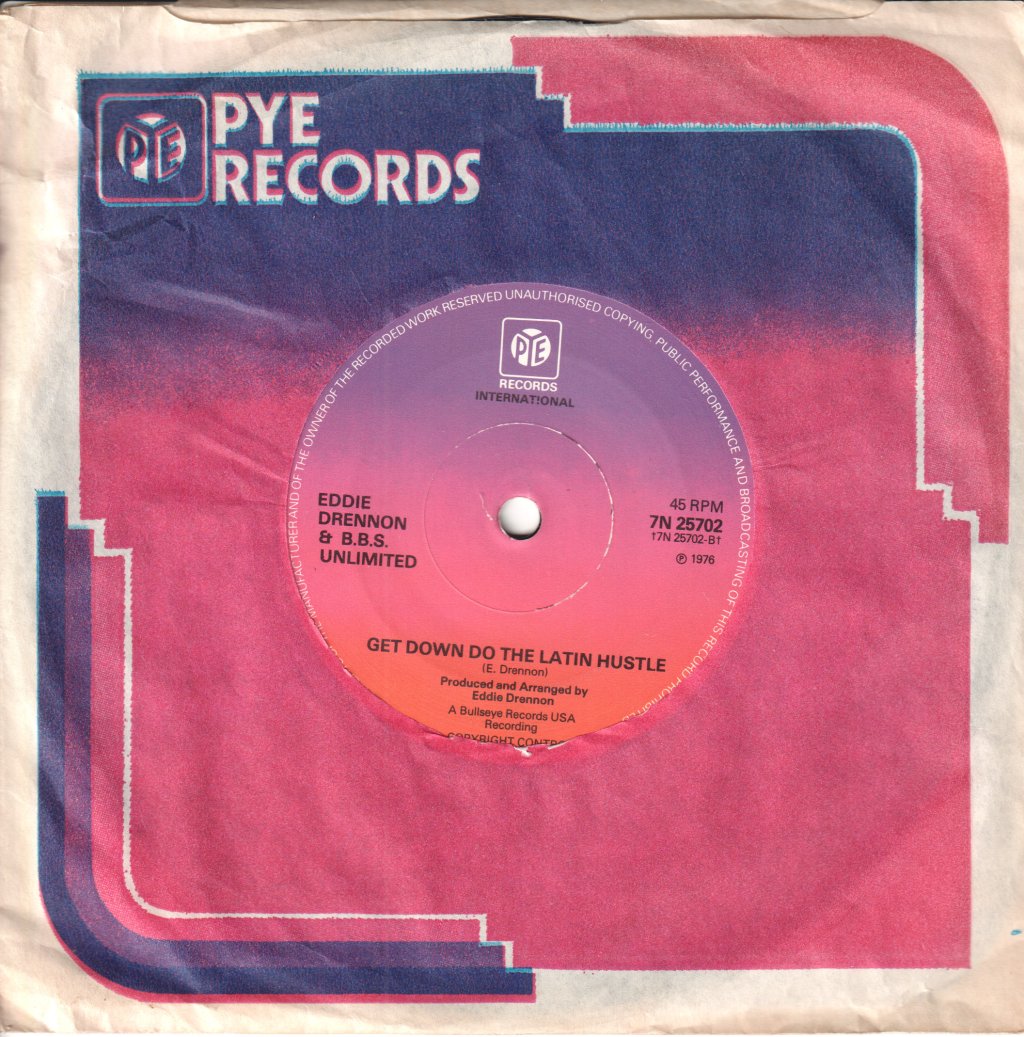 Eddie Drennon And Bbs Unlimited - Let's Do The Latin Hustle - 7 Inch