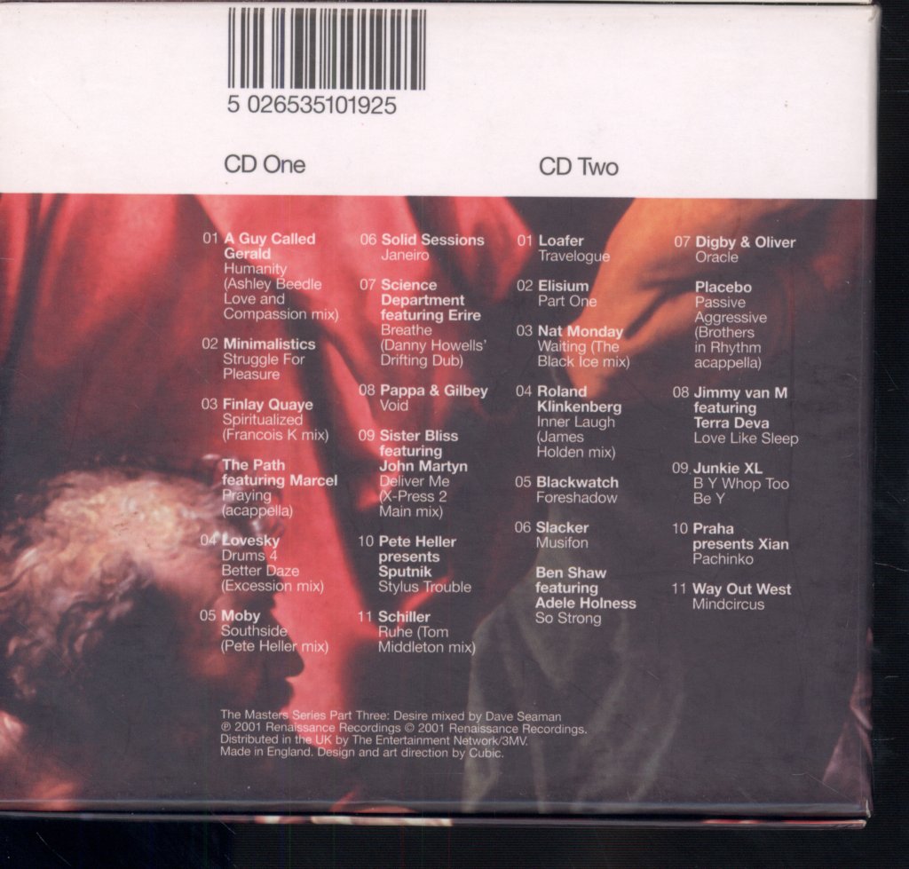 Dave Seaman - Renaissance: Desire - Cd Set