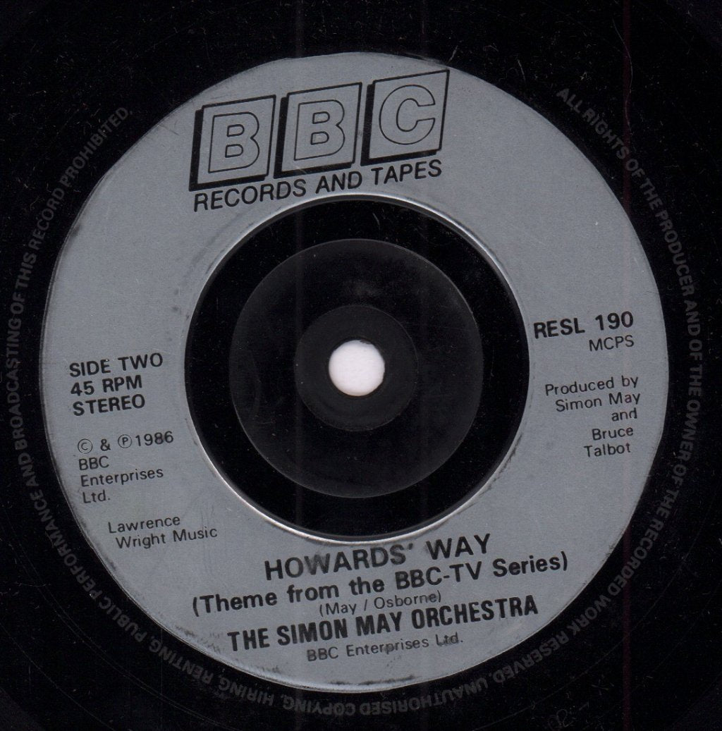 Simon May Orchestra - Howards Way - 7 Inch