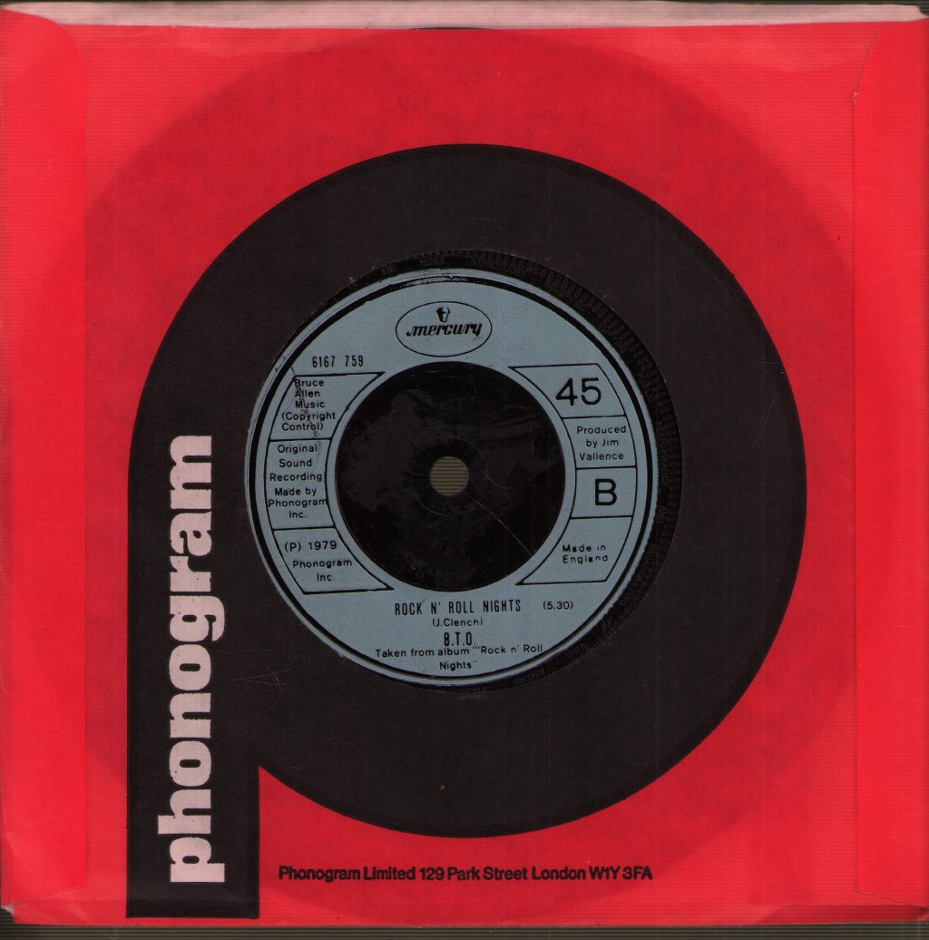 Bto - Heartaches - 7 Inch