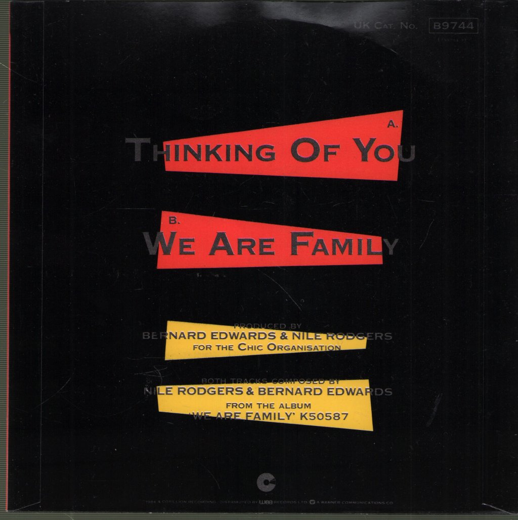 Sister Sledge - Thinking Of You - 7 Inch