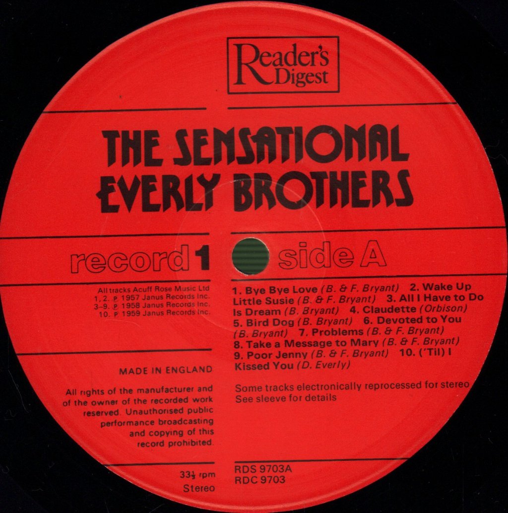 Everly Brothers - Sensational Everly Brothers - Double Lp