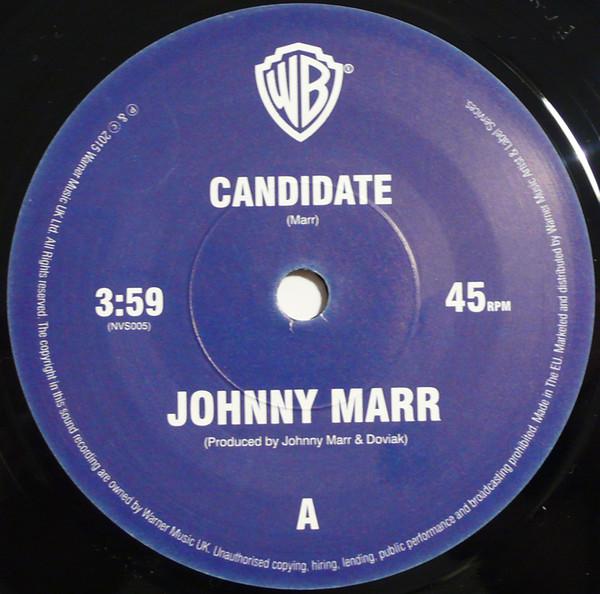 Johnny Marr - Candidate - 7 Inch