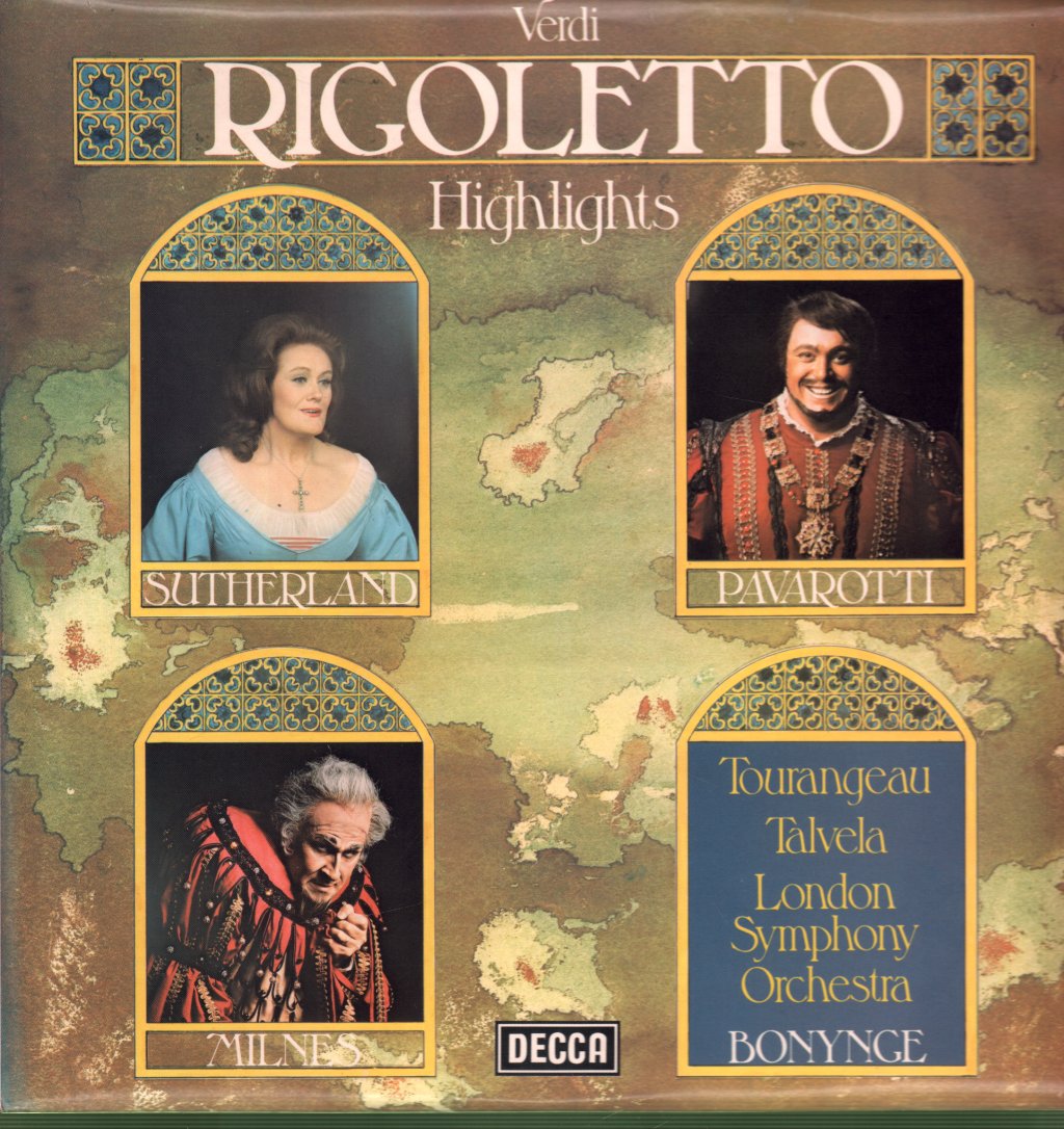 Verdi - Rigoletto Highlights - Lp