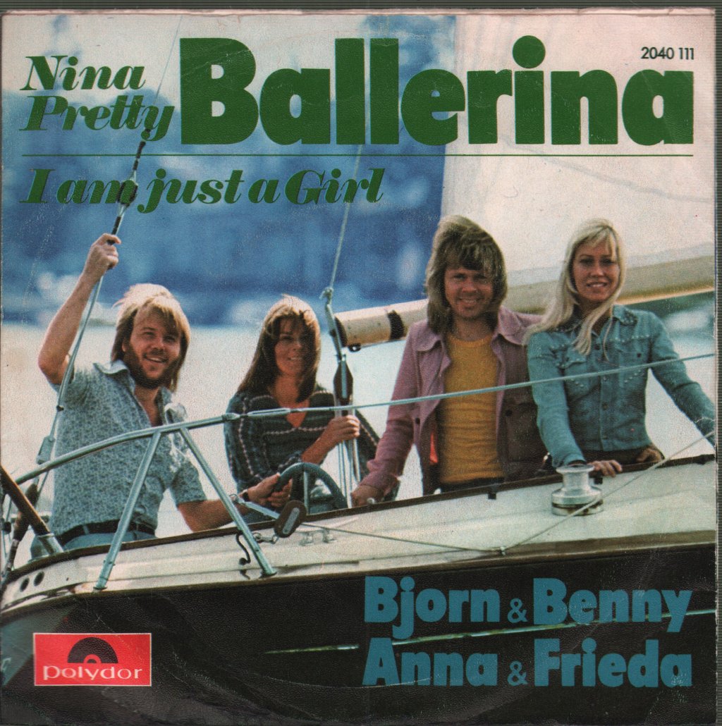 Björn & Benny, Agnetha & Anni-Frid - Nina, Pretty Ballerina - 7 Inch