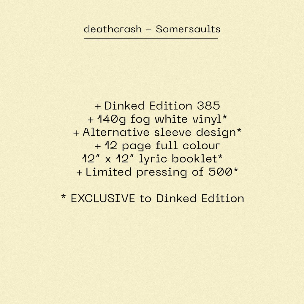 deathcrash - Somersaults (Dinked Edition #385) - Lp