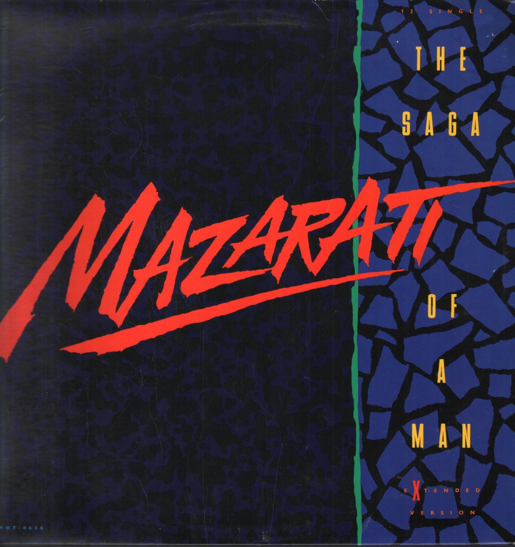 Mazarati - Saga Of A Man - 12 Inch