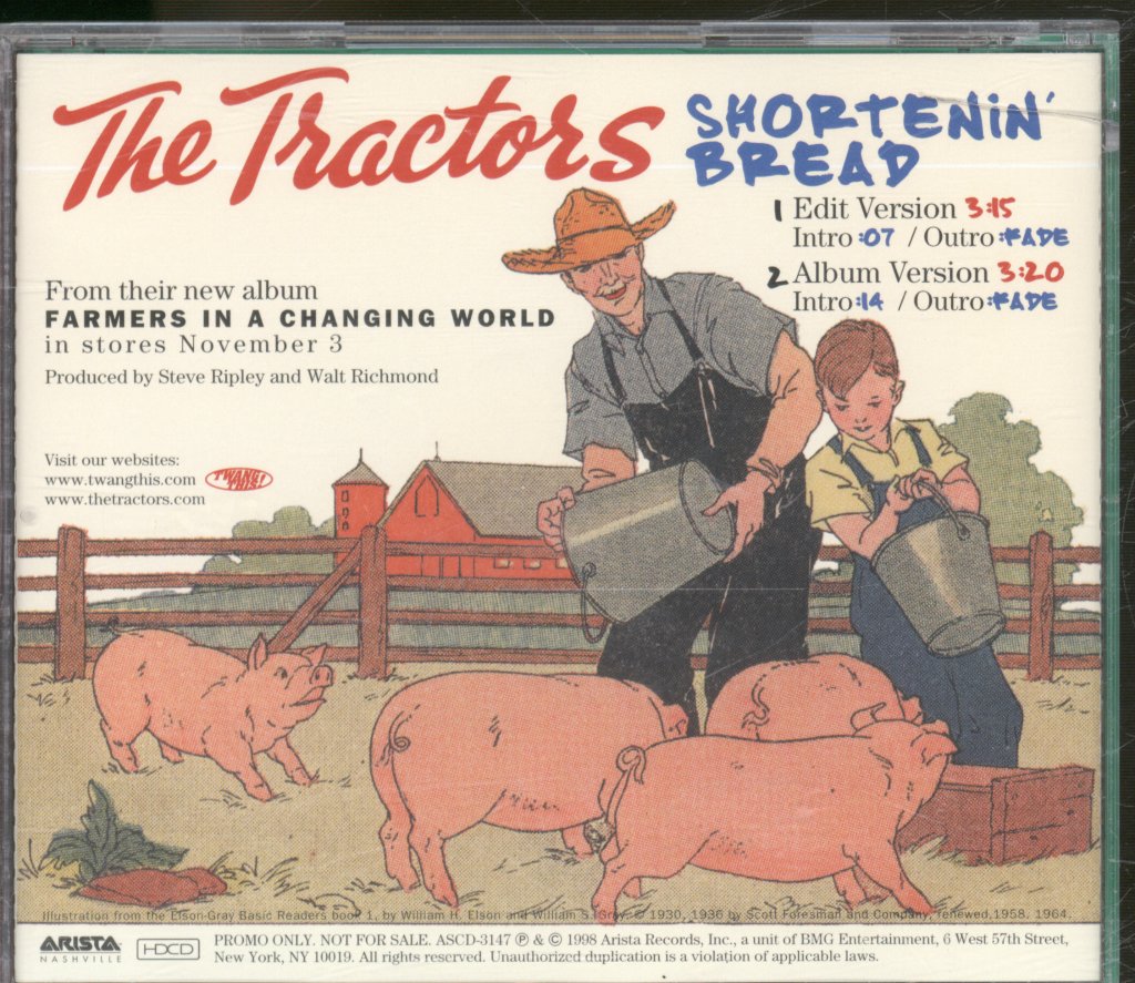 Tractors (Us Group) - Shortenin' Bread - Cd