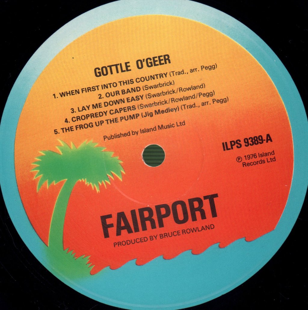 Fairport Convention - Gottle O'Geer - Lp