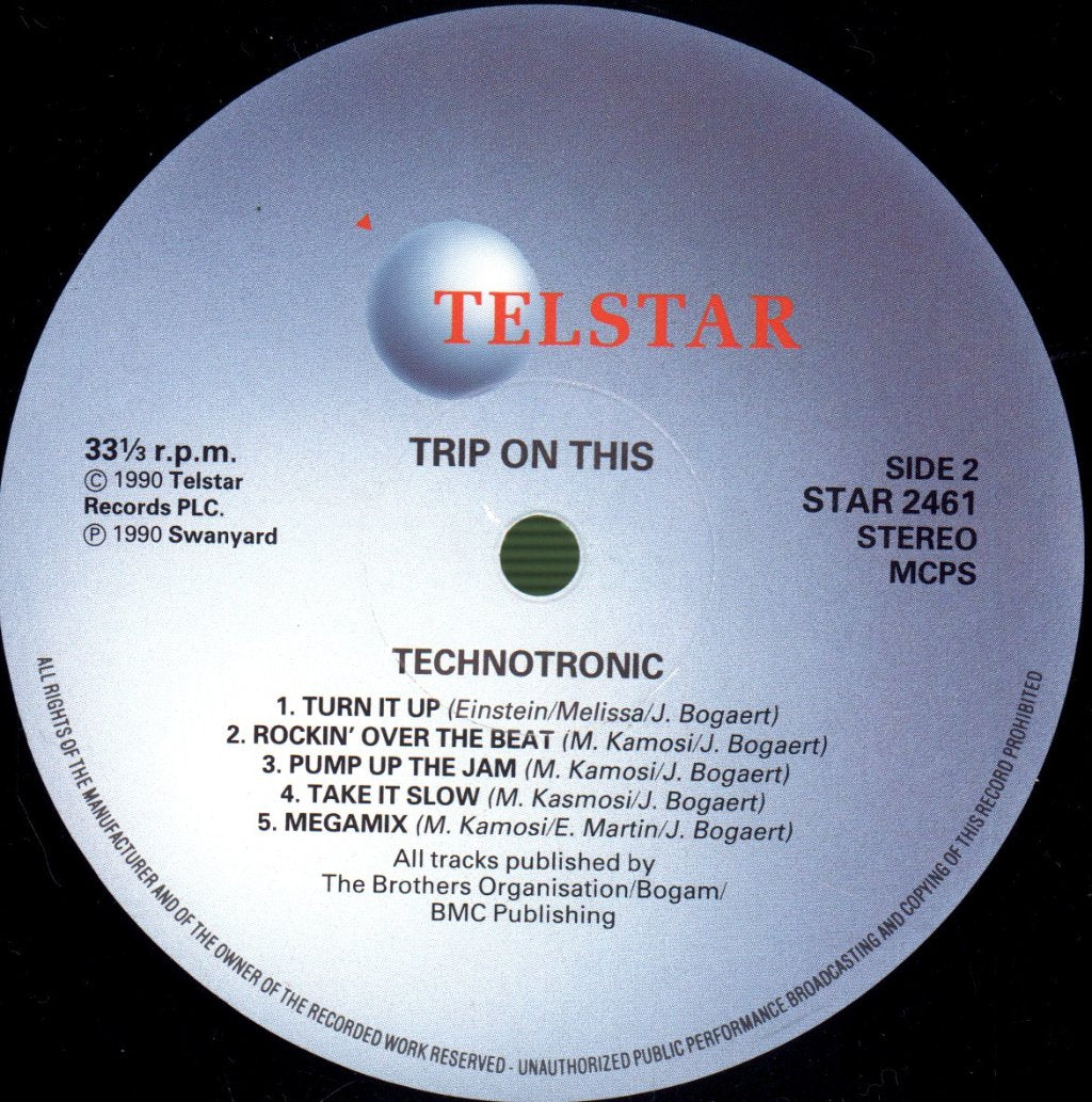 Technotronic - Trip On This (Remix Album) - Lp