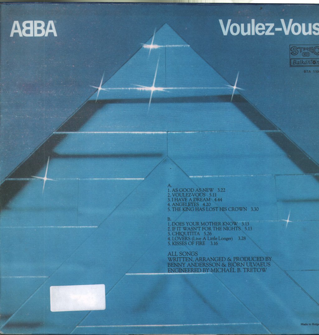 ABBA - Voulez Vous - Lp