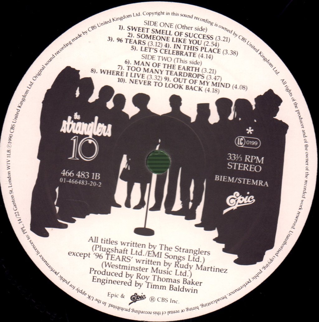 Stranglers - 10 - Lp