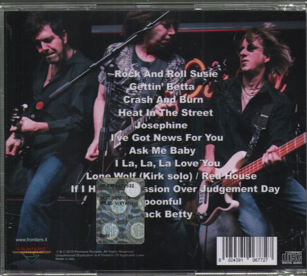 Pat Travers Band - Live At The Iridium NYC - Cd